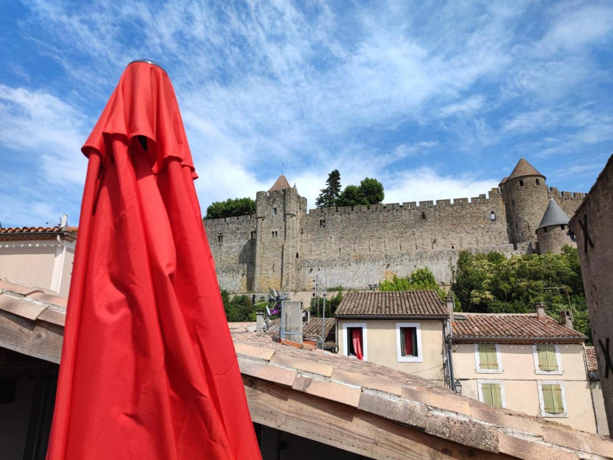 La Terrasse Du Temps Jadis Villa Carcassone Kültér fotó